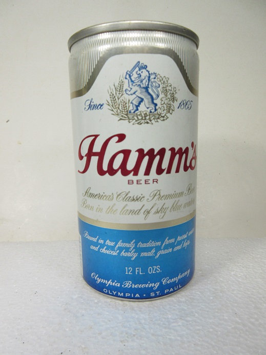 Hamm's - Olympia - aluminum - with UPC & no metrics - Click Image to Close